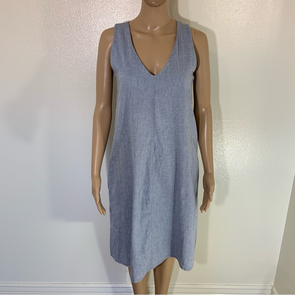 Sleeveless Gray Dress
